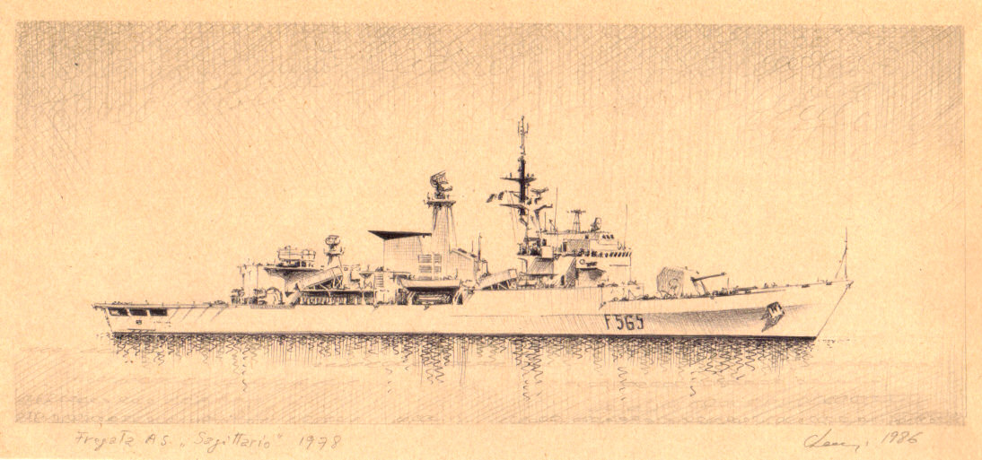 1978 - Fregata antisom 'Sagittario'